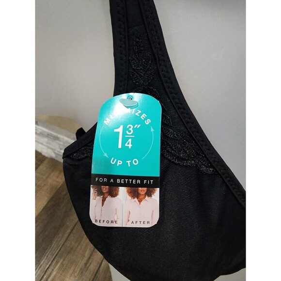 Bali Passion for Comfort Seamless Underwire Minimizer Bra 3385 Size 34DD Black - Picture 3 of 7